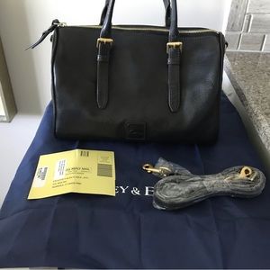 Dooney & Bourke Florentine Black Satchel